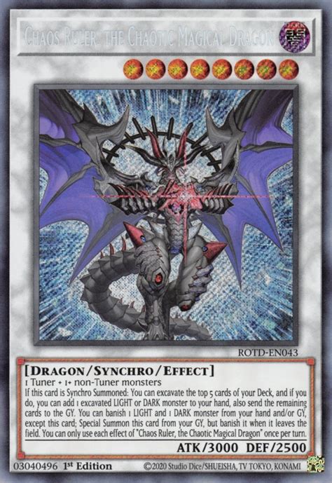 Defying Convention: Embracing the Chaotic Magical Dragon in Yugioh